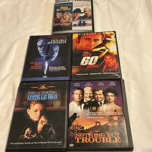 Set of 5 DVD Movies - 6 titles Action & Drama